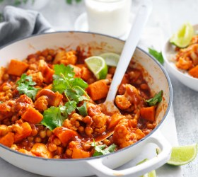 Chickpea and Sweet Potato Curry